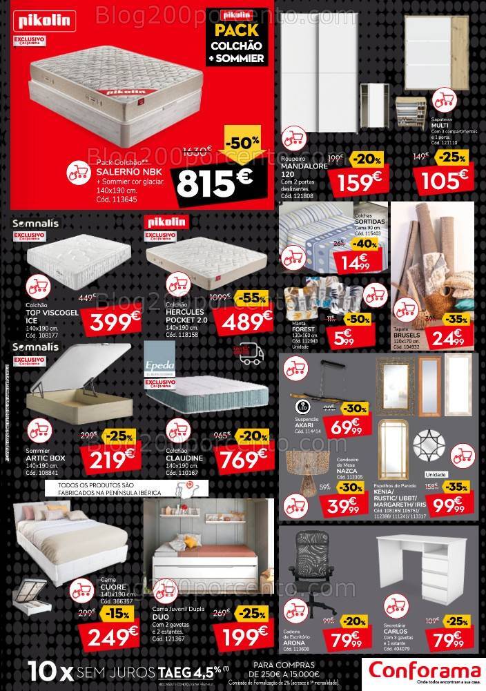 Antevisão Folheto CONFORMA Black Friday Promoções até 4 dezembro