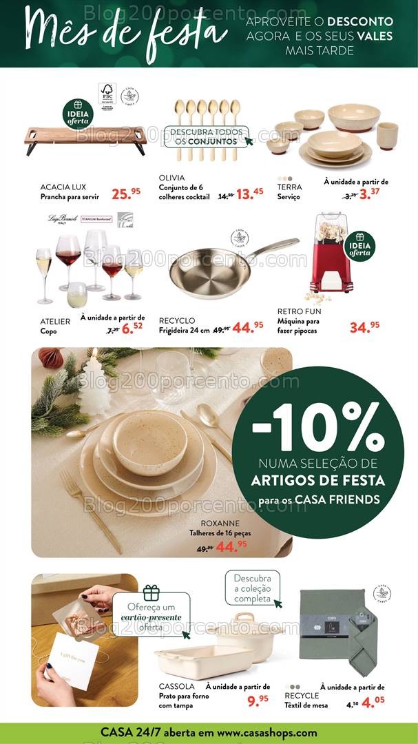 Antevisão Folheto CASA Natal Promoções de 2 a 31 dezembro