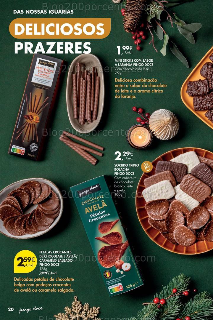 Antevisão Folheto PINGO DOCE Catálogo de Natal Promoções até 31 dezembro