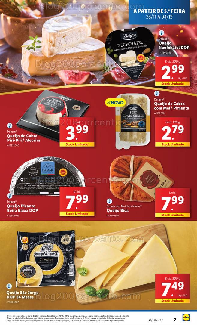 Antevisão Folheto LIDL Natal Promoções de 28 novembro a 4 dezembro