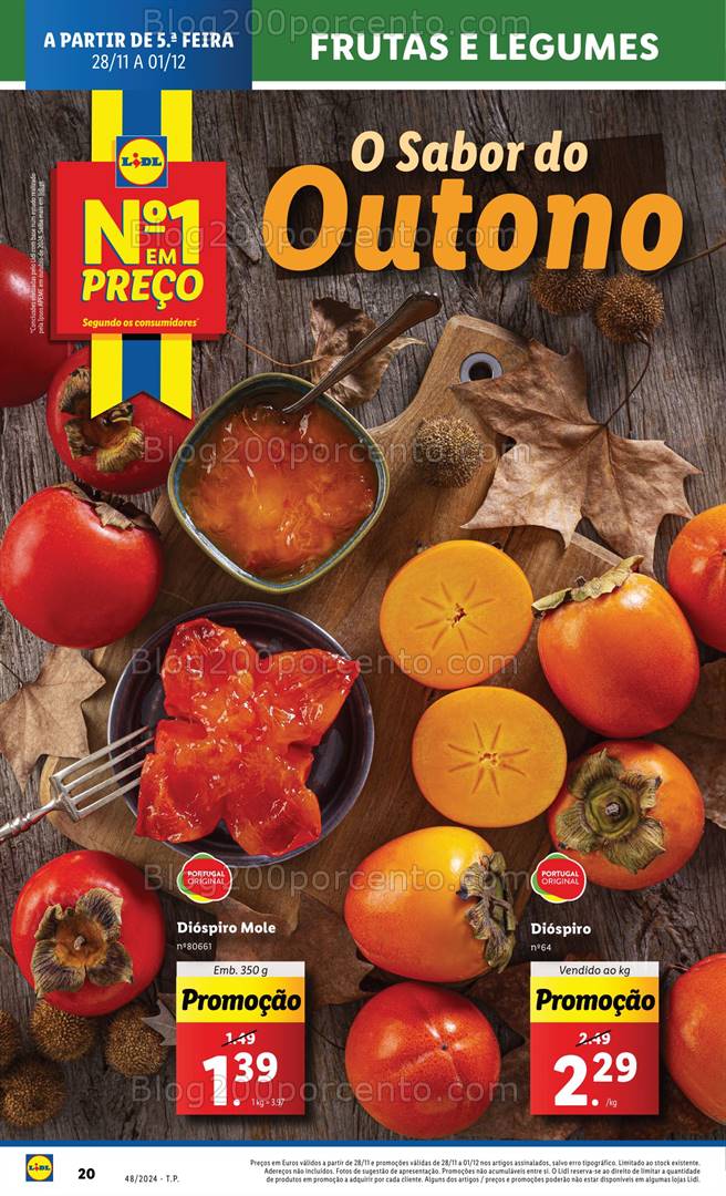 Antevisão Folheto LIDL Promoções de 28 novembro a 4 dezembro