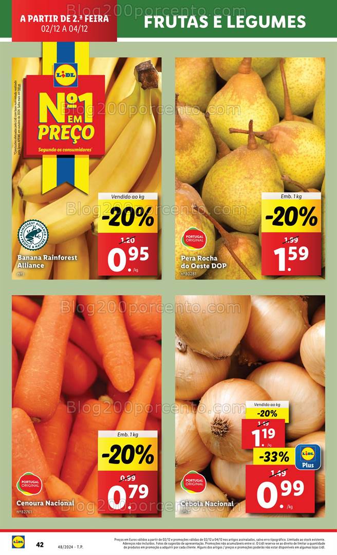 Antevisão Folheto LIDL Promoções de 28 novembro a 4 dezembro