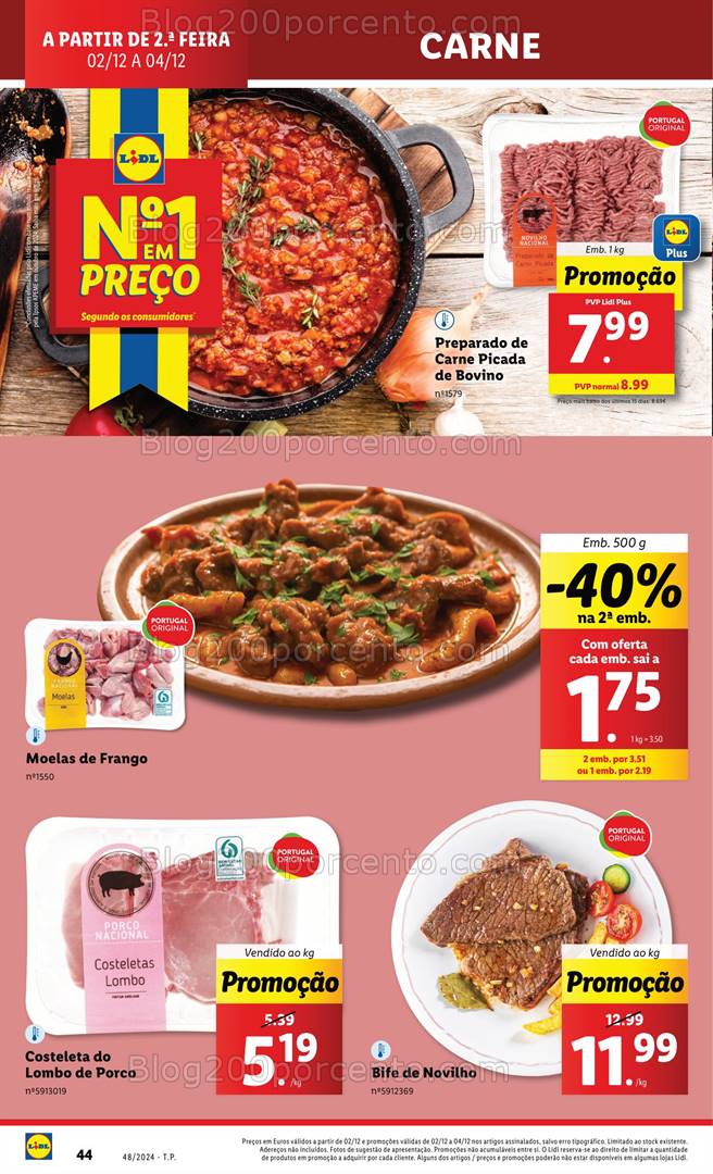 Antevisão Folheto LIDL Promoções de 28 novembro a 4 dezembro