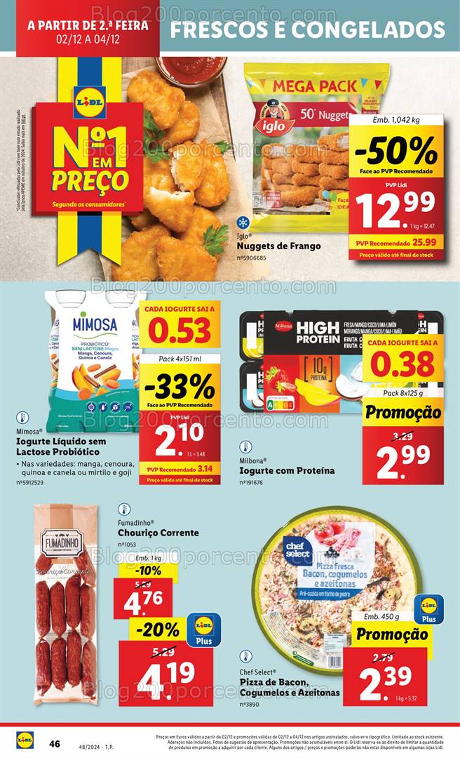 Antevisão Folheto LIDL Promoções de 28 novembro a 4 dezembro