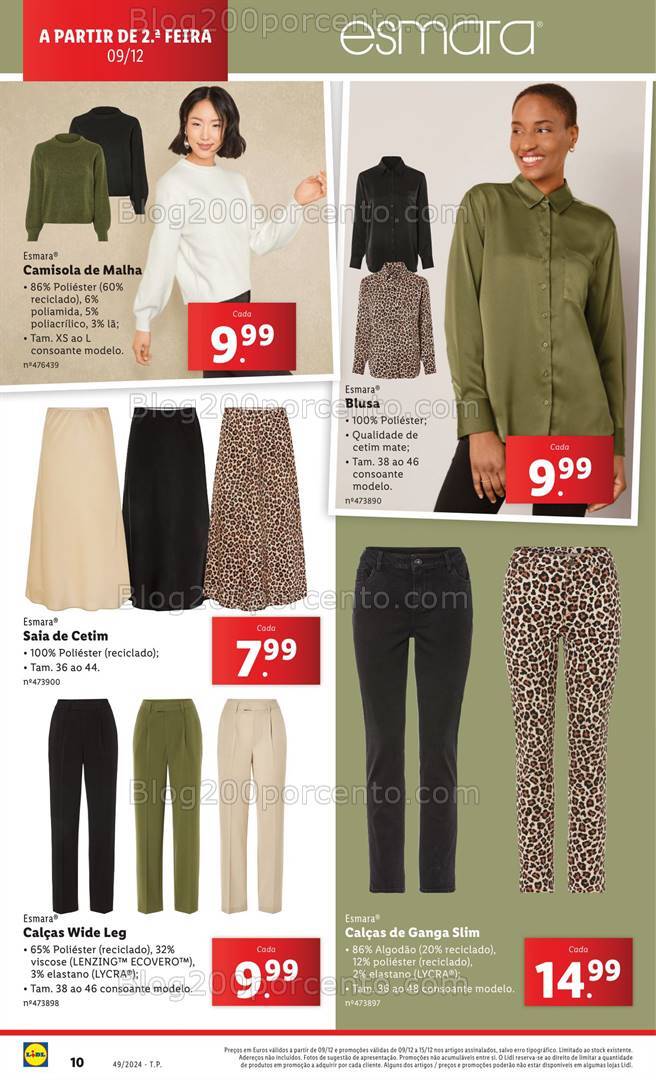 Antevisão Folheto LIDL Bazar Promoções a partir de 9 dezembro!