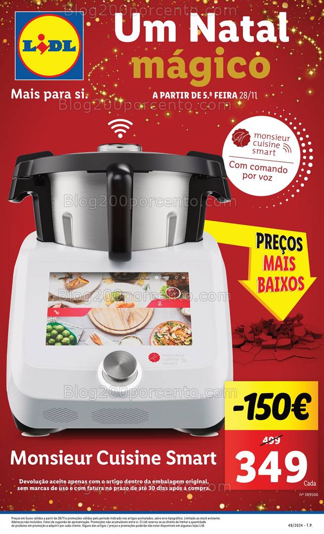 Antevisão Folheto LIDL Especial Cozinha Promoções de 28 novembro a 2 dezembro