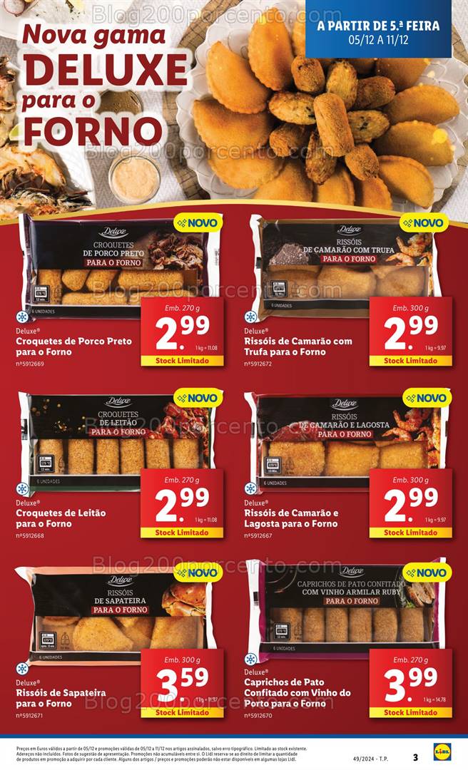 Antevisão Folheto LIDL Promoções de 5 a 11 dezembro