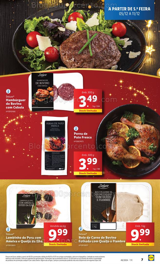 Antevisão Folheto LIDL Promoções de 5 a 11 dezembro