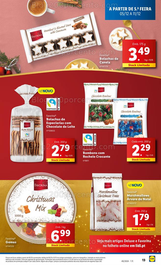 Antevisão Folheto LIDL Promoções de 5 a 11 dezembro