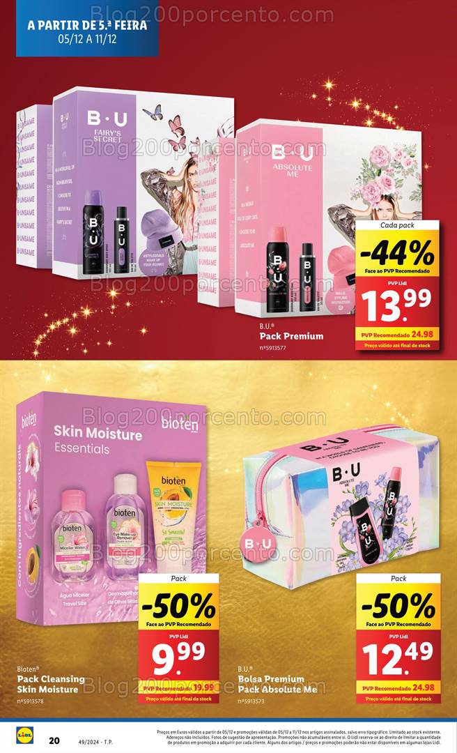 Antevisão Folheto LIDL Promoções de 5 a 11 dezembro