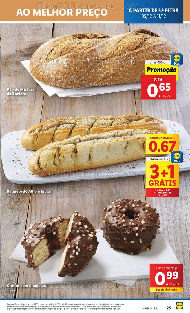 Antevisão Folheto LIDL Promoções de 5 a 11 dezembro