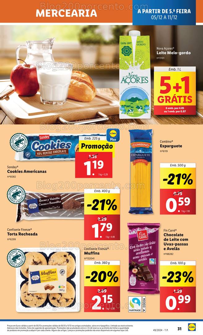 Antevisão Folheto LIDL Promoções de 5 a 11 dezembro