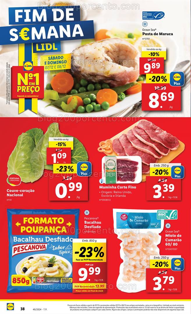 Antevisão Folheto LIDL Promoções de 5 a 11 dezembro