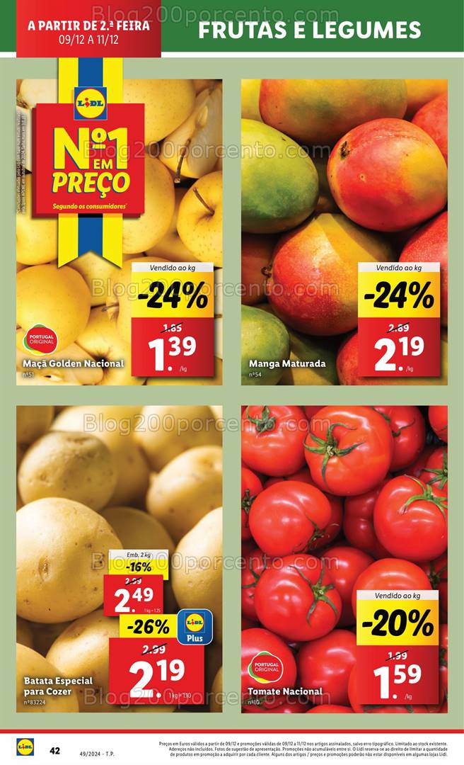 Antevisão Folheto LIDL Promoções de 5 a 11 dezembro