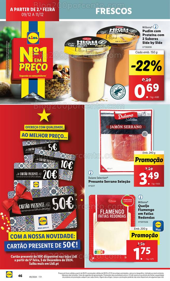 Antevisão Folheto LIDL Promoções de 5 a 11 dezembro