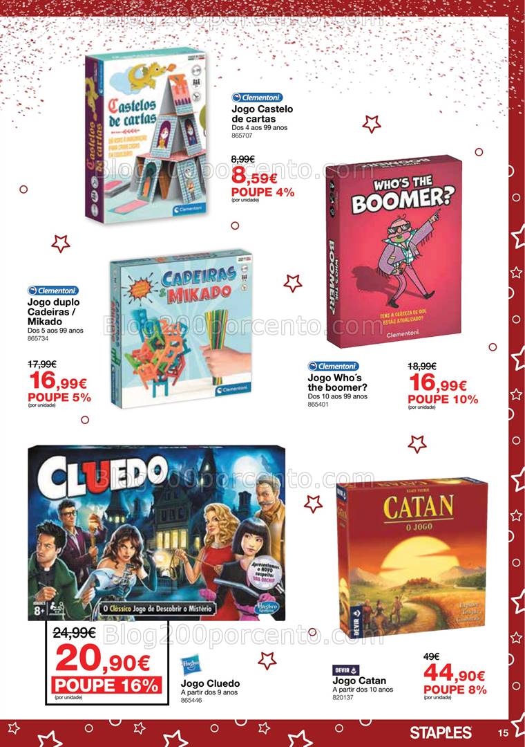 Antevisão Folheto STAPLES Promoções de 25 novembro a 24 dezembro