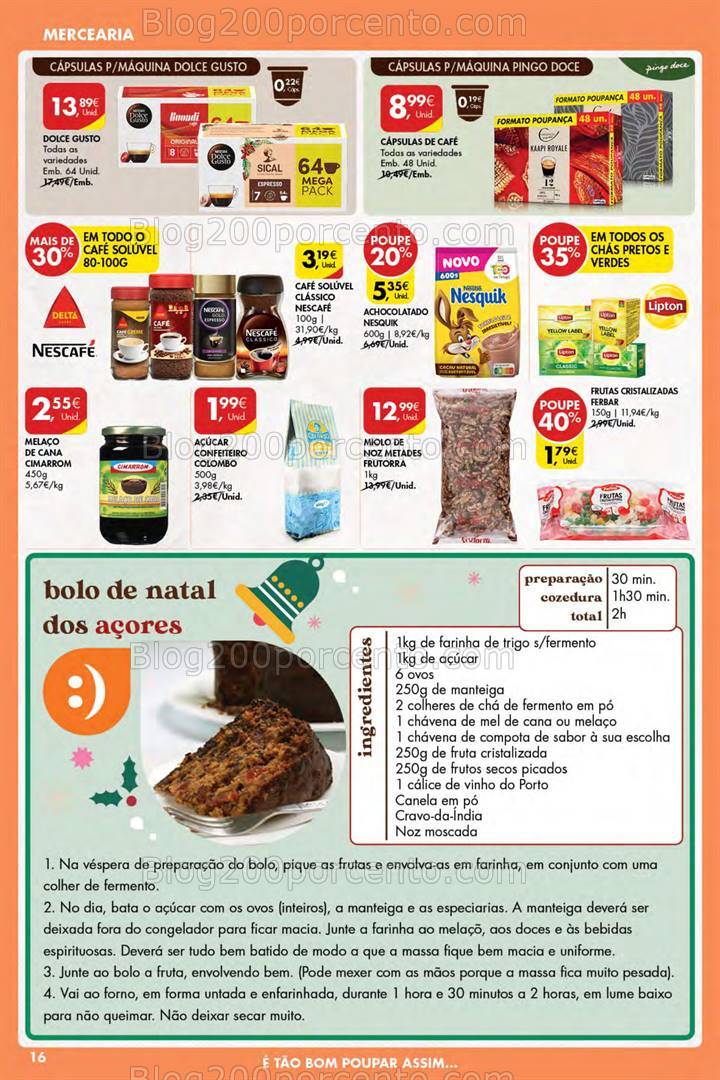 Antevisão Folheto PINGO DOCE Açores Promoções de 28 novembro a 4 dezembro