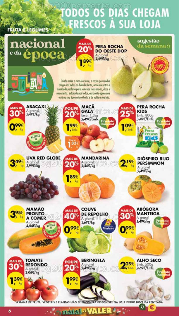 Antevisão Folheto PINGO DOCE Madeira Promoções de 3 a 9 dezembro