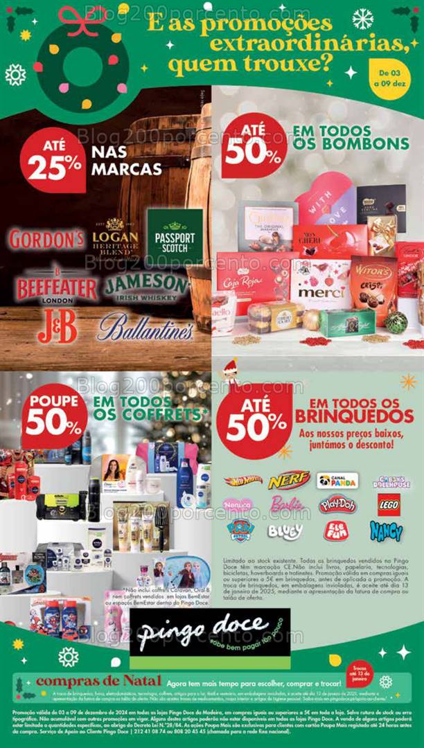 Antevisão Folheto PINGO DOCE Madeira Promoções de 3 a 9 dezembro