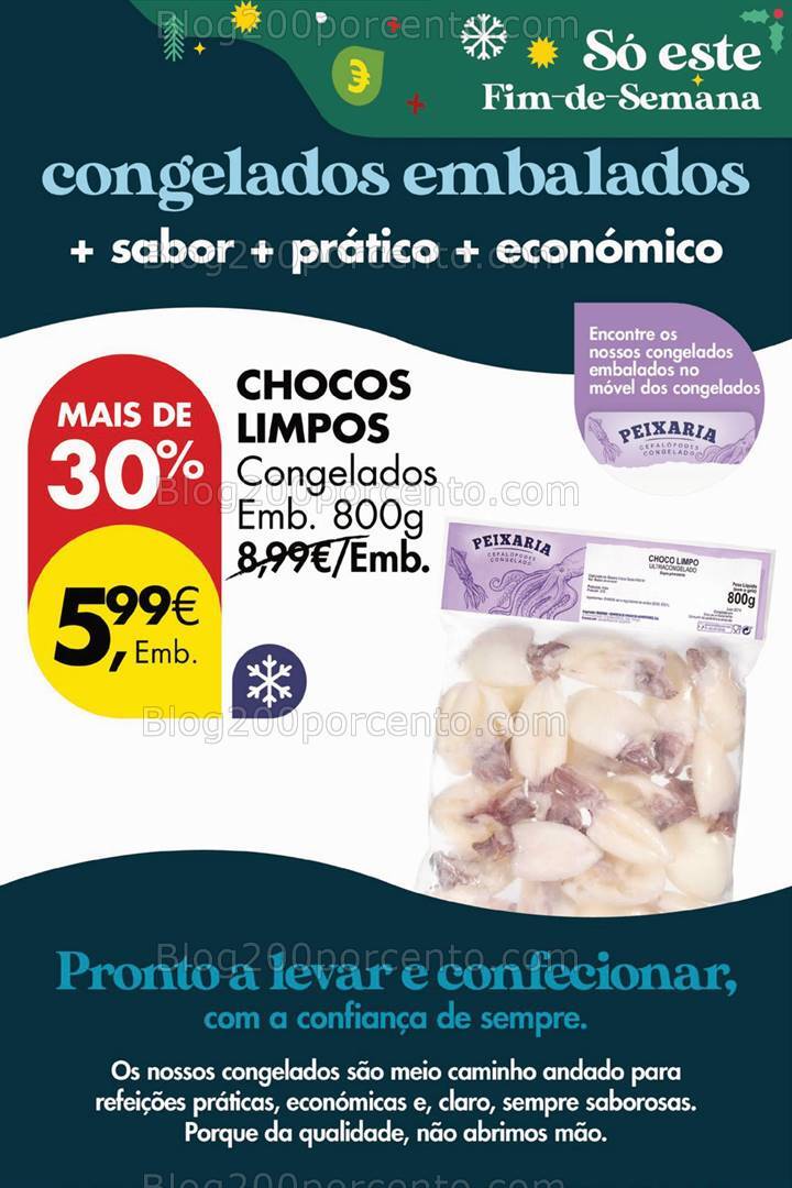 Antevisão Folheto PINGO DOCE Promoções Fim de Semana - 13 a 16 dezembro