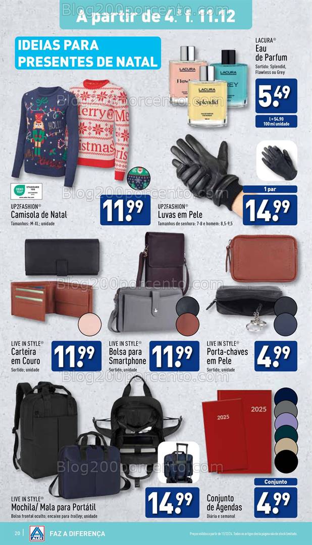 Antevisão Folheto ALDI Promoções de 11 a 17 dezembro