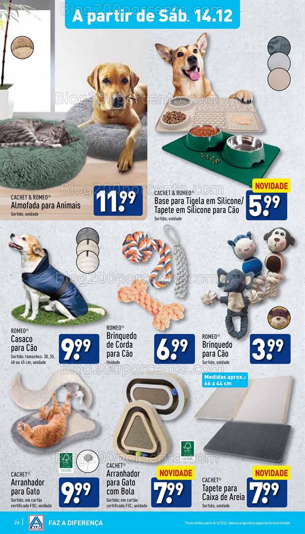 Antevisão Folheto ALDI Bazar Promoções a partir de 14 dezembro