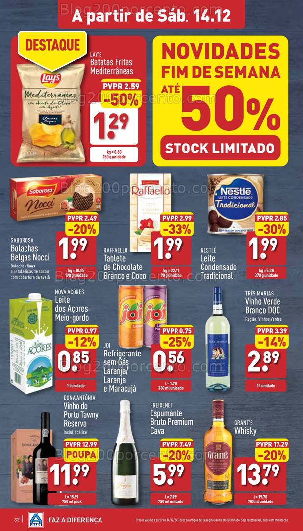 Antevisão Folheto ALDI Promoções de 11 a 17 dezembro