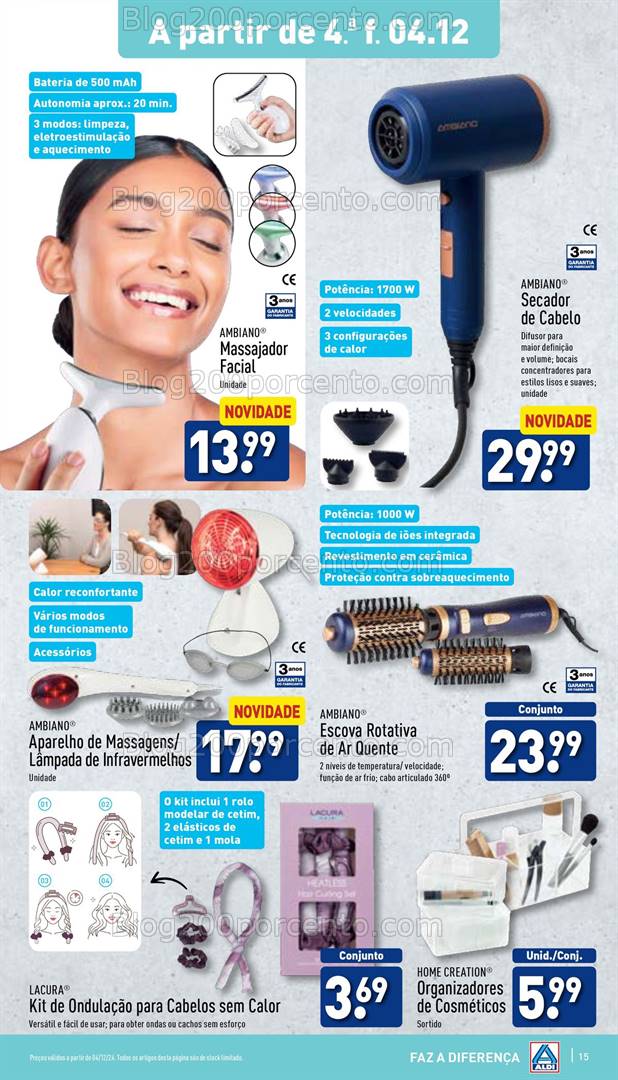 Antevisão Folheto ALDI Promoções de 4 a 10 dezembro