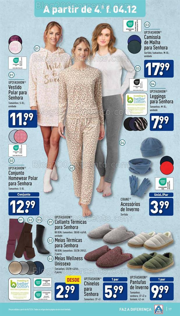 Antevisão Folheto ALDI Bazar Promoções a partir de 4 dezembro