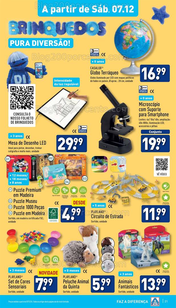 Antevisão Folheto ALDI Promoções de 4 a 10 dezembro