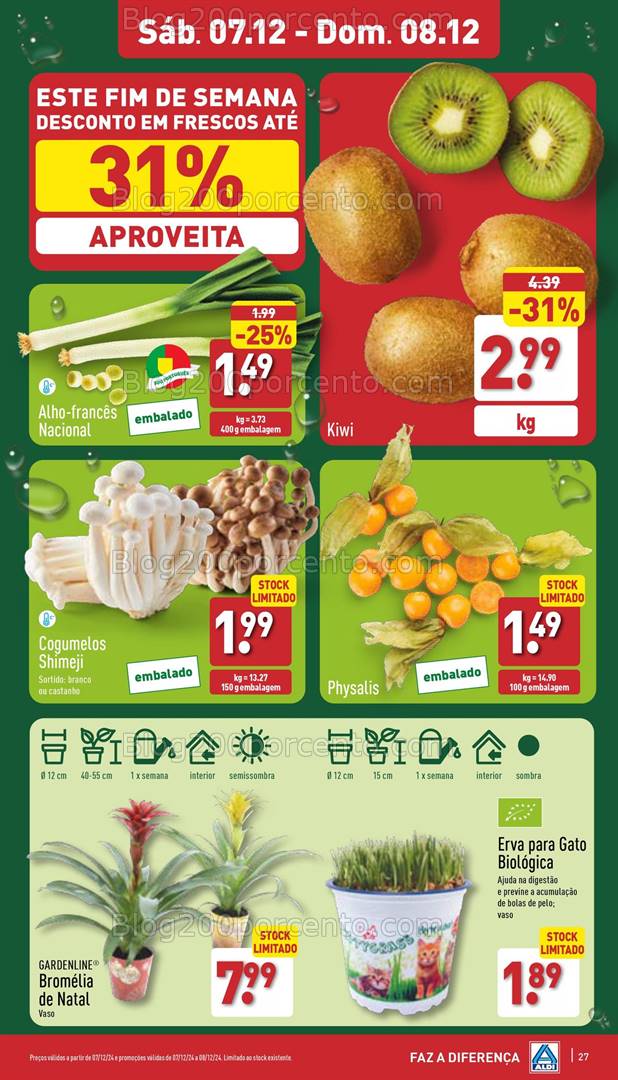 Antevisão Folheto ALDI Promoções de 4 a 10 dezembro