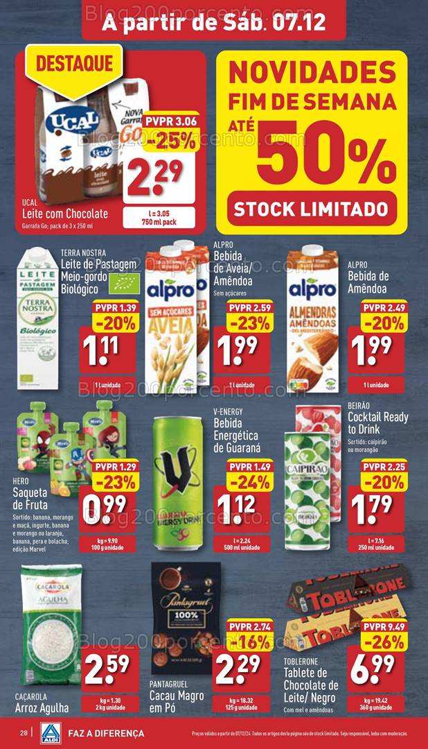 Antevisão Folheto ALDI Promoções de 4 a 10 dezembro