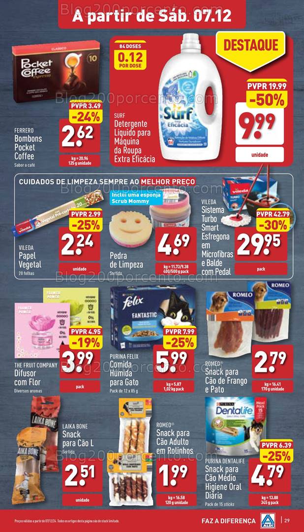 Antevisão Folheto ALDI Promoções de 4 a 10 dezembro