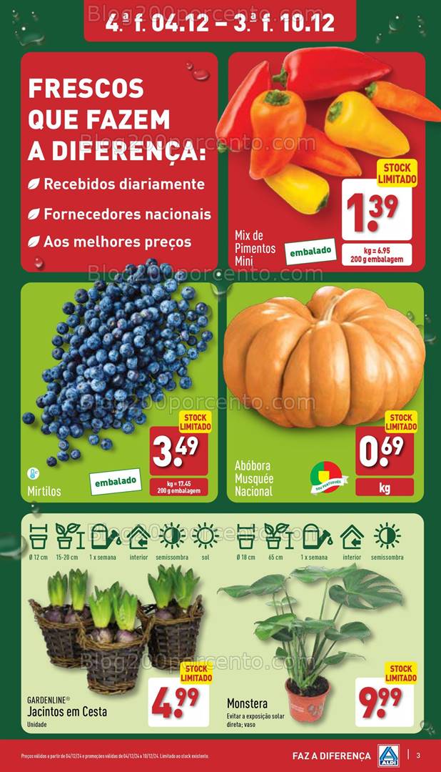 Antevisão Folheto ALDI Promoções de 4 a 10 dezembro