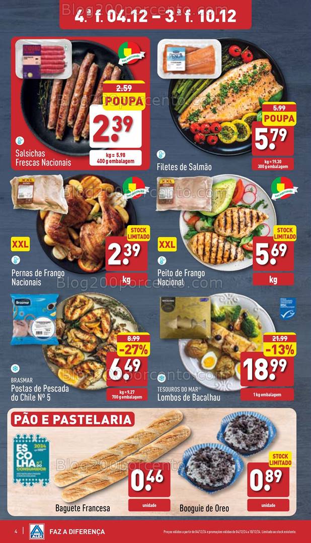 Antevisão Folheto ALDI Promoções de 4 a 10 dezembro