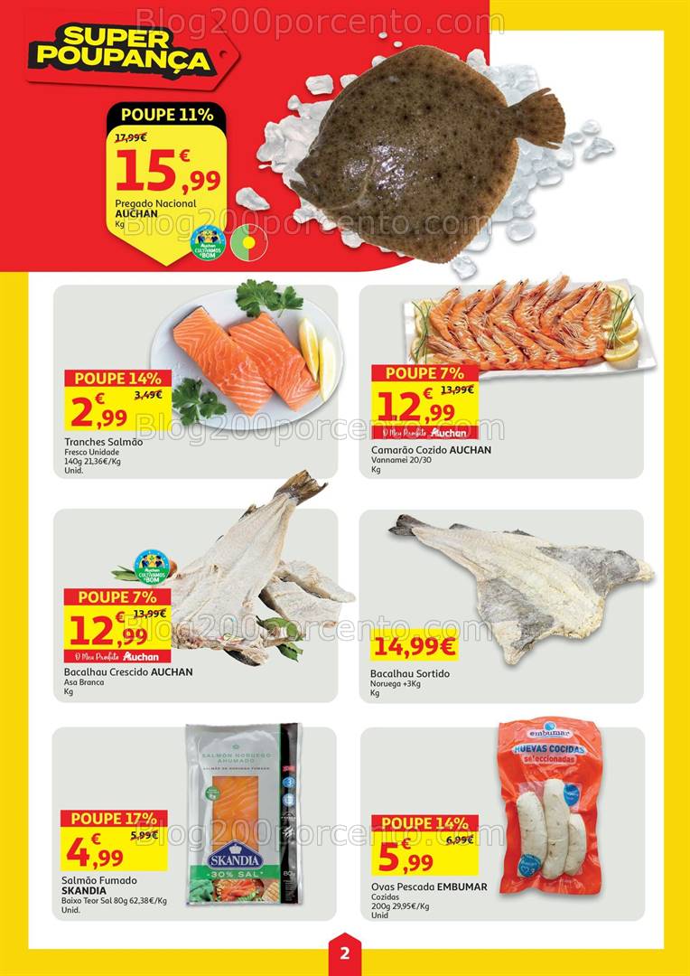 Antevisão Folheto AUCHAN Poupança Promoções de 27 novembro a 3 dezembro