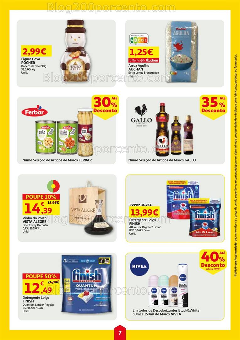 Antevisão Folheto AUCHAN Promoções de 4 a 10 dezembro