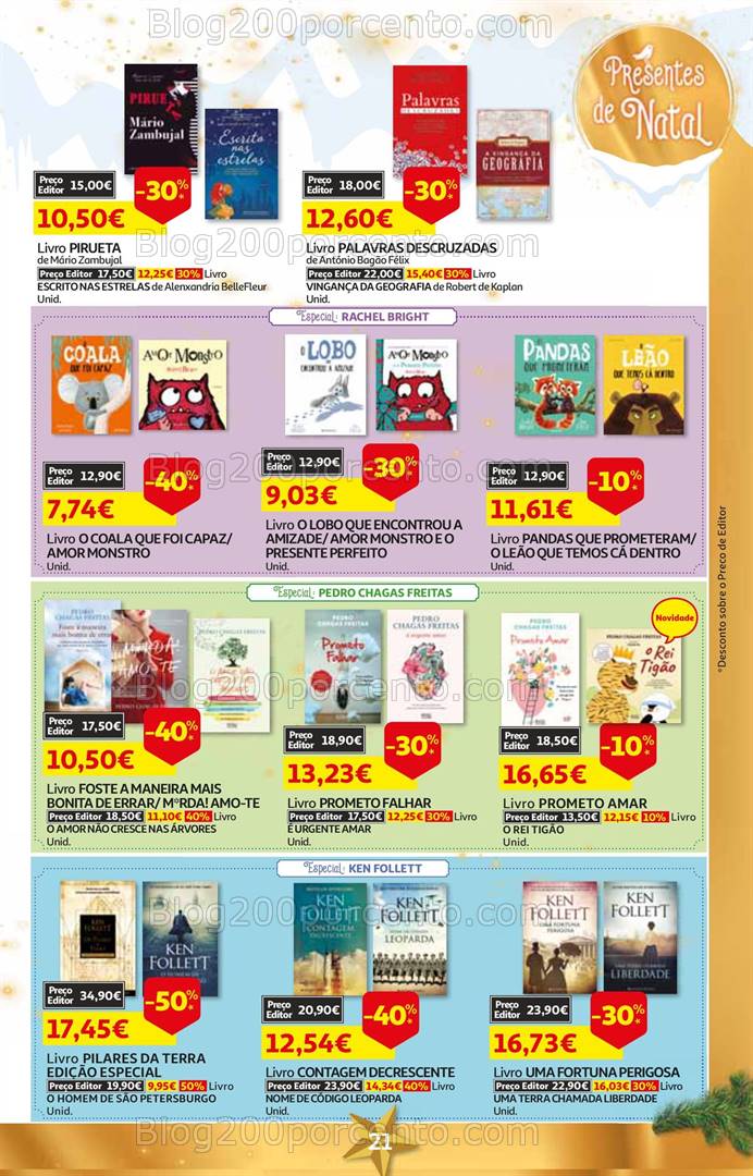 Antevisão Folheto AUCHAN Natal Promoções de 5 a 26 dezembro