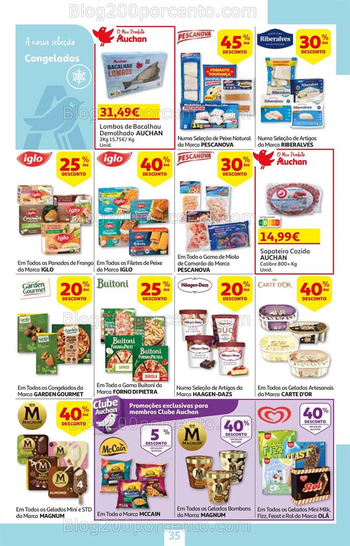 Antevisão Folheto AUCHAN Natal Promoções de 5 a 26 dezembro