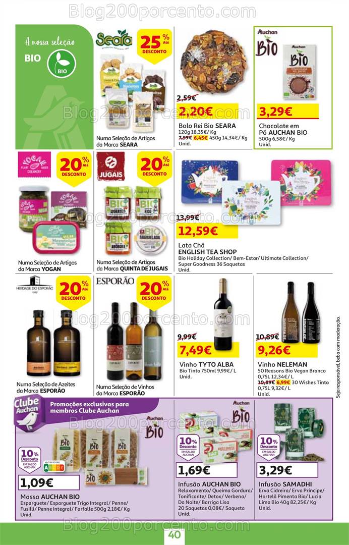 Antevisão Folheto AUCHAN Natal Promoções de 5 a 26 dezembro