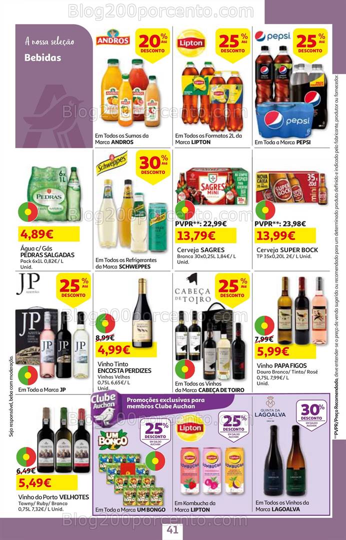 Antevisão Folheto AUCHAN Natal Promoções de 5 a 26 dezembro