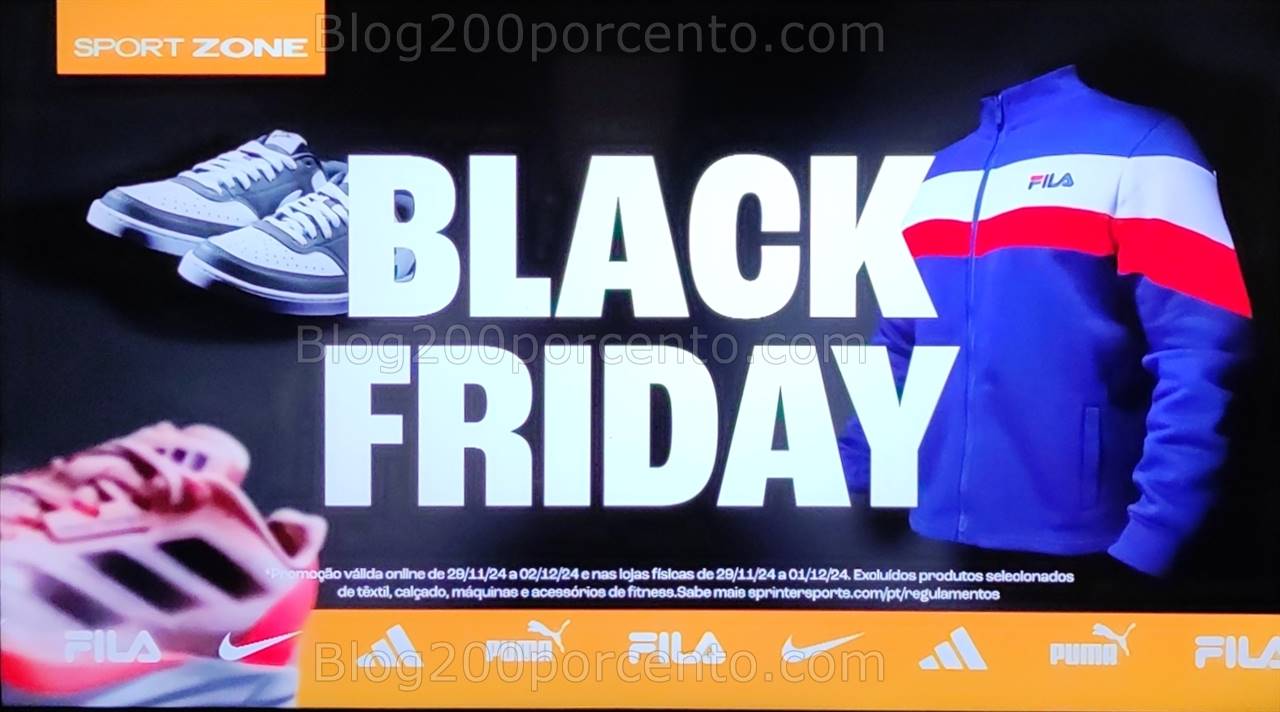 20% de desconto SPORT ZONE Promoções de 29 novembro a 1 dezembro