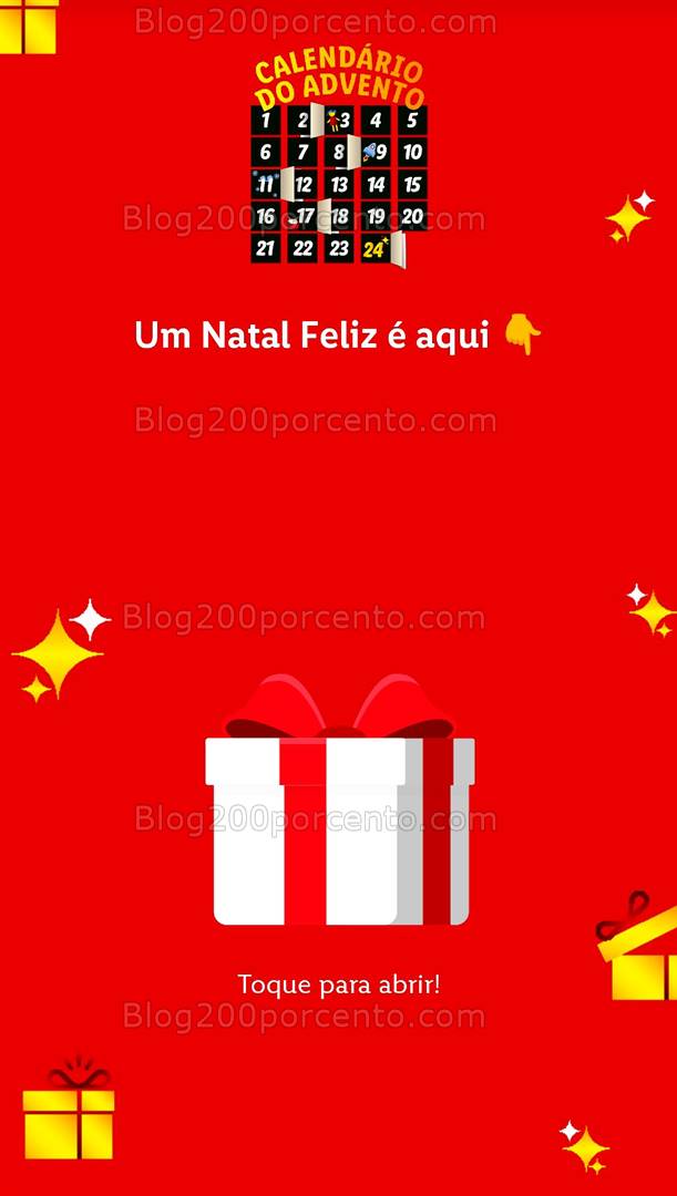 ALERTA - Calendário do Advento LIDL Conheça os descontos - 1 dezembro!