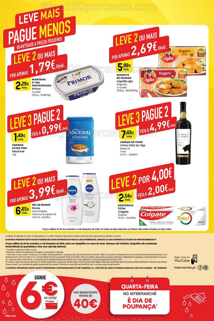 Antevisão Folheto INTERMARCHÉ Mini Promoções de 28 novembro a 4 dezembro