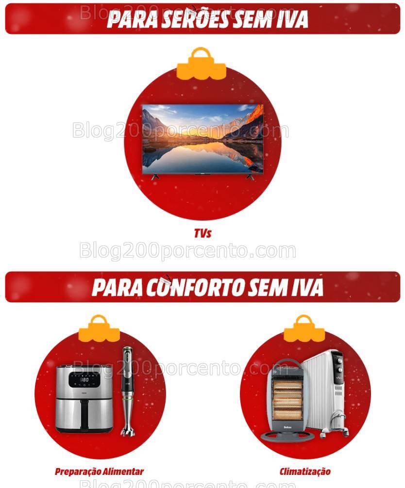 ALERTA - Dia sem Iva MEDIA MARKT Promoções até 12 dezembro