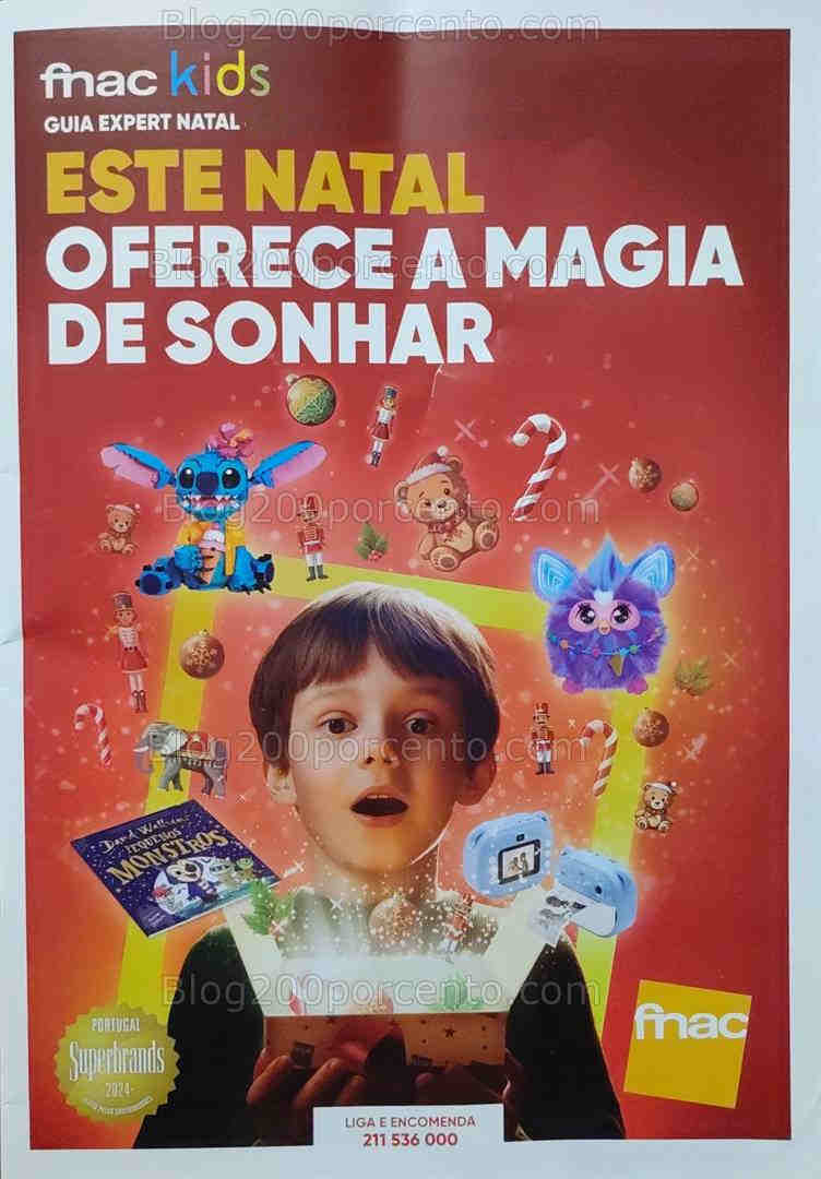 Antevisão Folheto FNAC Kids Natal Promoções até 31 dezembro