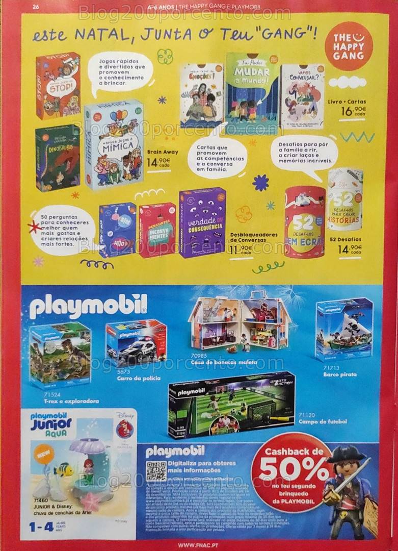 Antevisão Folheto FNAC Kids Natal Promoções até 31 dezembro