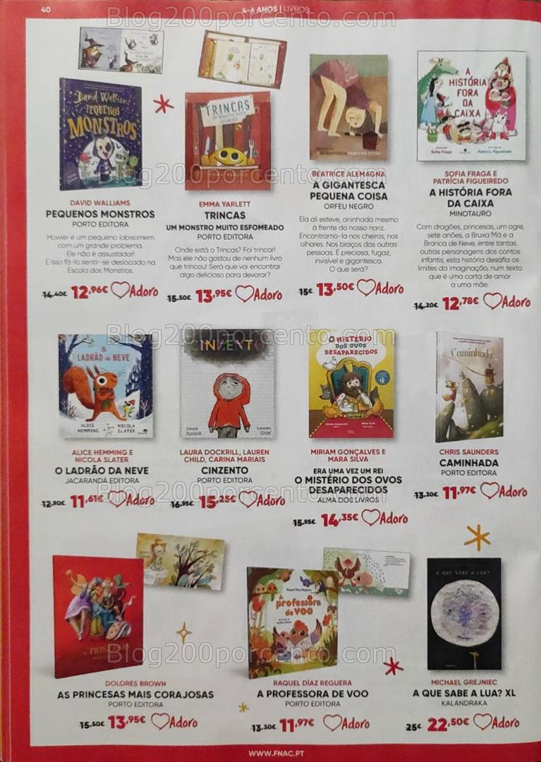 Antevisão Folheto FNAC Kids Natal Promoções até 31 dezembro