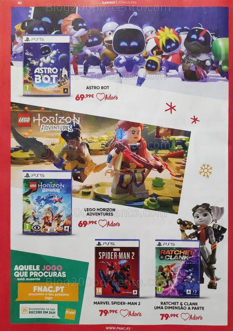 Antevisão Folheto FNAC Kids Natal Promoções até 31 dezembro