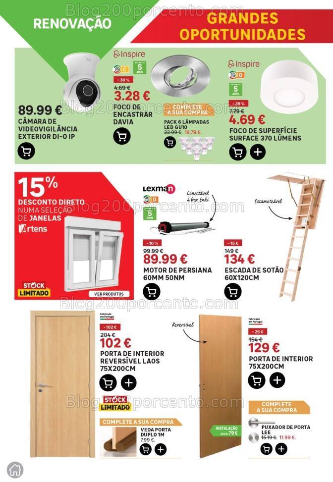 Antevisão Folheto LEROY MERLIN Outlet Promoções de 12 dezembro a 21 janeiro